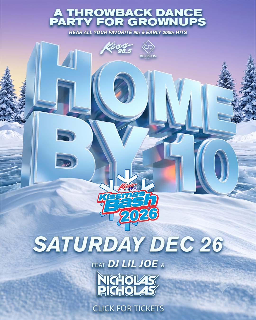 Home by 10 Kissmas